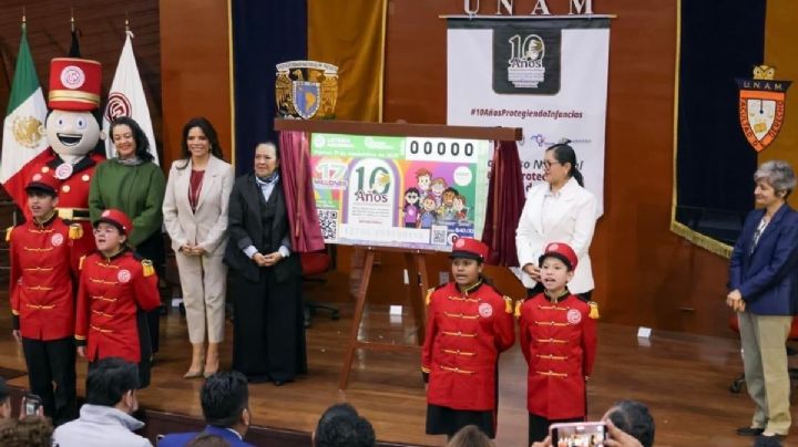 Lotería Nacional reconoce 10 años de la Procuraduría de Protección a Niñas, Niños y Adolescentes