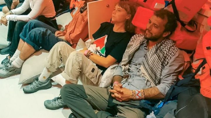 Detenidos de la Flotilla Sumud, enviados a cárcel de máxima seguridad en desierto de Israel