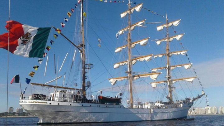 Marina invita a ciudadanos a recibir al buque Cuauhtémoc en Cozumel
