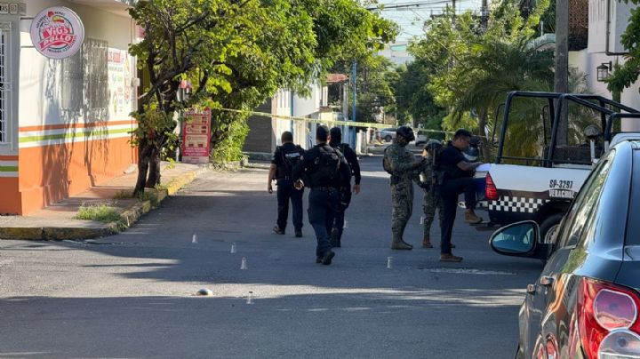 Sale del Banorte, lo siguen y disparan para robarle 300 mil pesos en Boca del Río