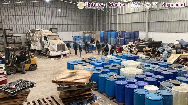 Megaoperativo en Durango: más de 2 mil costales de droga y 7 mil litros de huachicol asegurados