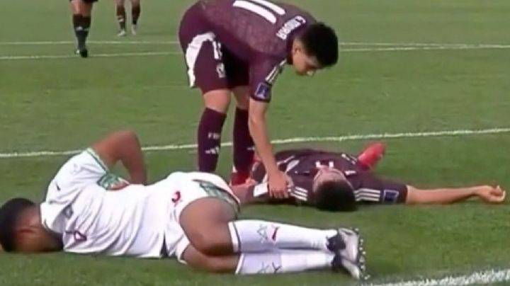 Así fue la terrible lesión que sacó en camilla a Mateo Levy en el Mundial Sub 20