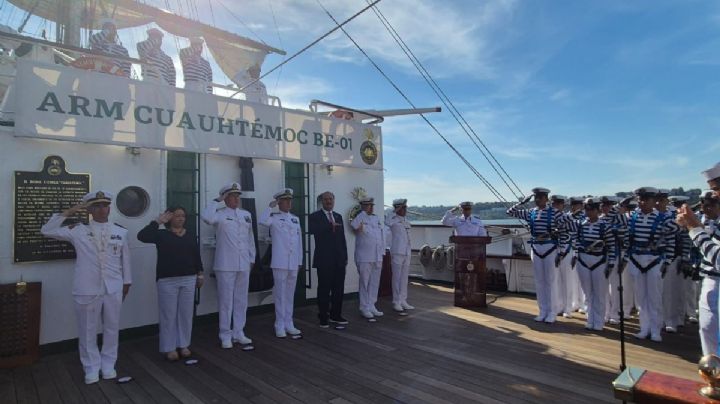 Regreso del Buque Escuela Cuauhtémoc: arribará a Veracruz el 23 de noviembre