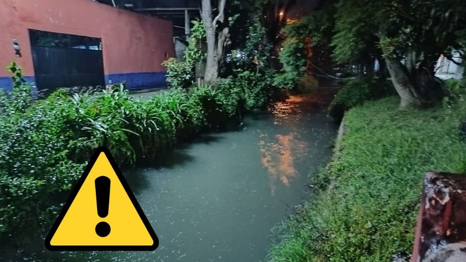 Buscan a hombre que cayó a canal de agua en Camerino Z. Mendoza; esto sabemos