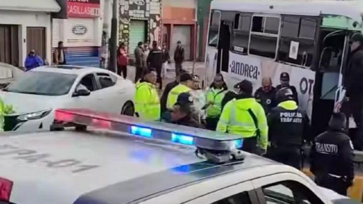 Persecución de chofer termina con balacera en Tlalnepantla