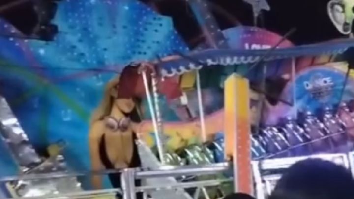En Celaya: Juego mecánico se “zafa” en fiesta religiosa y deja 4 heridos | VIDEO