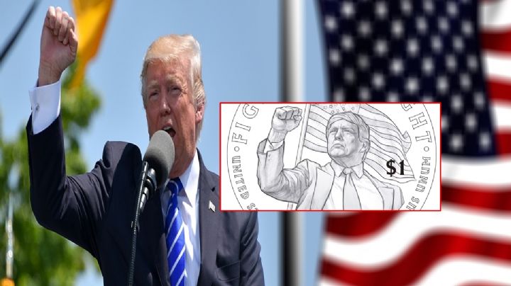 Trump desafía una ley de 1866: polémica por la moneda con su rostro en EU
