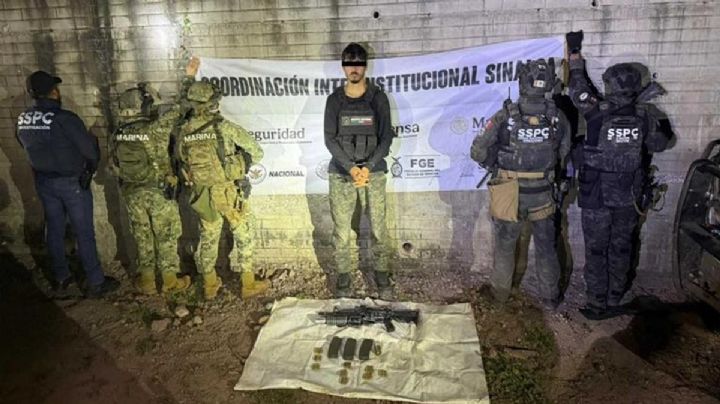 Capturan en Sinaloa a Filiberto “N”, presunto miembro de “Los Chapitos”