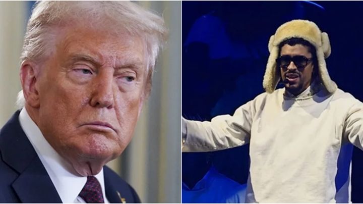 Trump arremete contra la NFL por incluir a Bad Bunny en show del Super Bowl