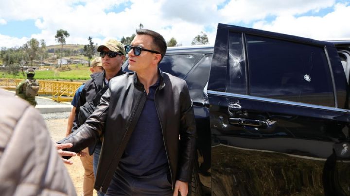 Atacan caravana del presidende de Ecuador; gobierno denuncia intento de asesinato