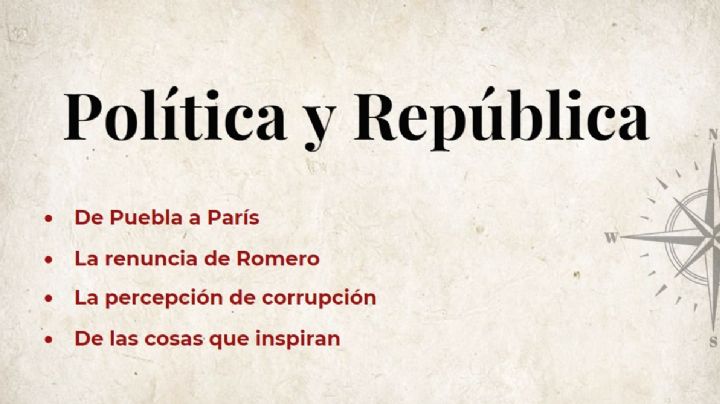 POLÍTICA Y REPÚBLICA