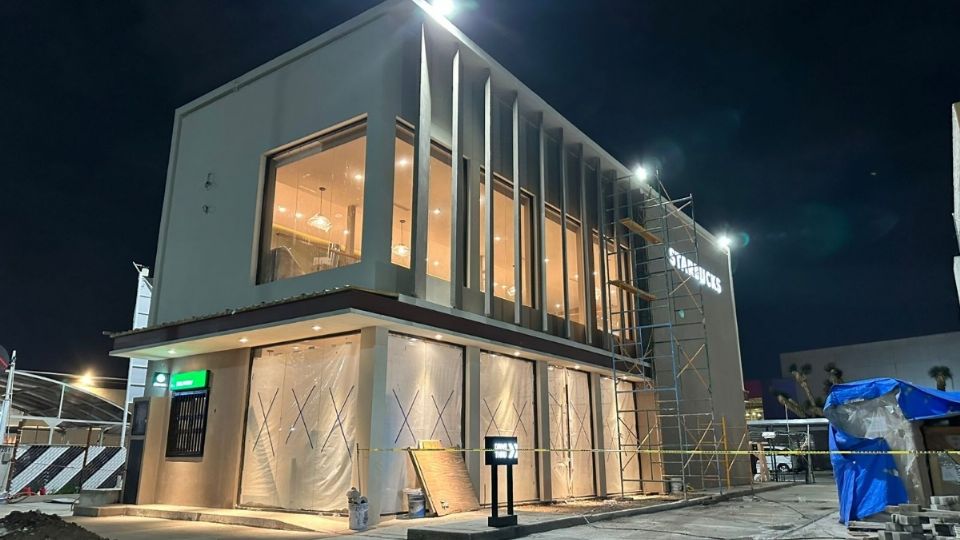Para los amantes del café, se construye un Starbucks más en una de las zonas más populares de la capital hidalguense