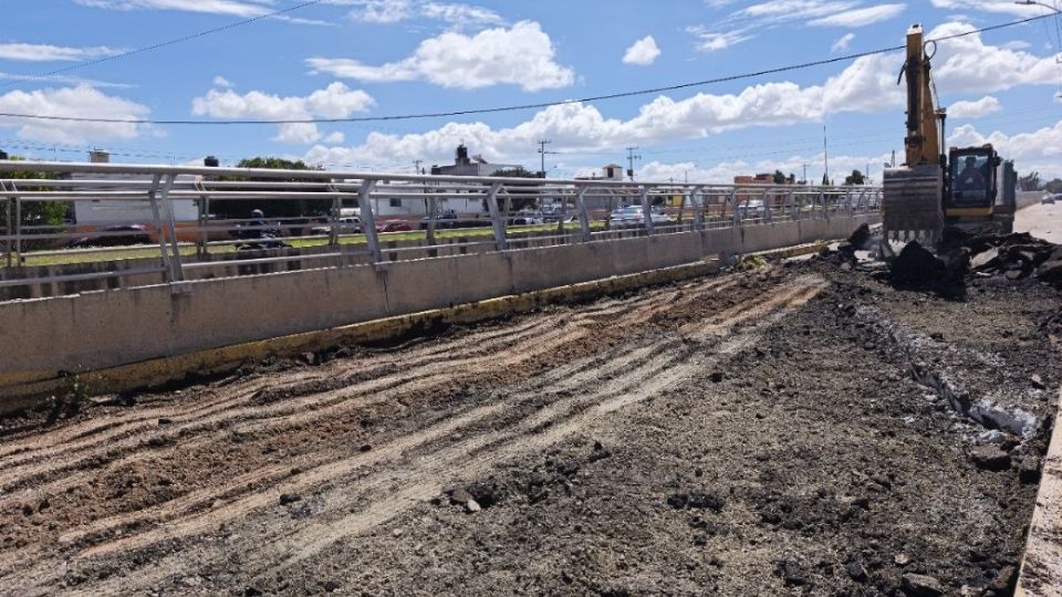 Comenzaron los trabajos para la construcción de pavimento hidráulico del Bulevar Colonias–Santa Catarina