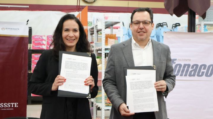 Fonacot y SUPERISSSTE dan crédito barato para miles de familias