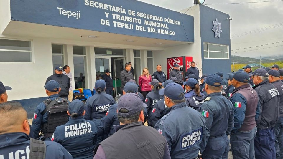 Luis Alejandro Quijano González es el nuevo comandante de la policía municipal de Tepeji del Río
