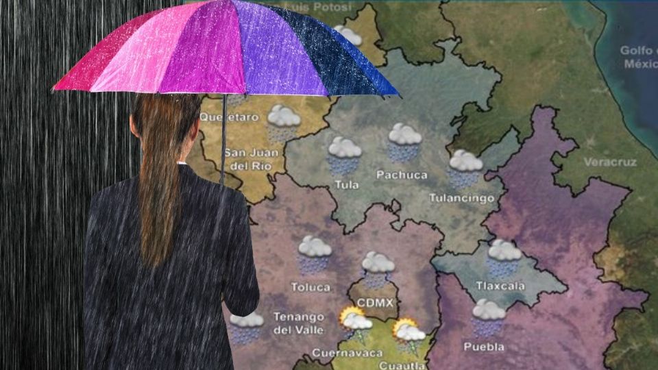 Lluvias torrenciales, fuertes vientos y descargas eléctricas con descenso de temperatura para la entidad