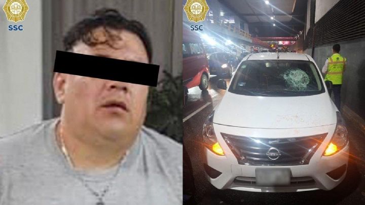 Atropellan a policía en inmediaciones del AICM; el conductor fue detenido