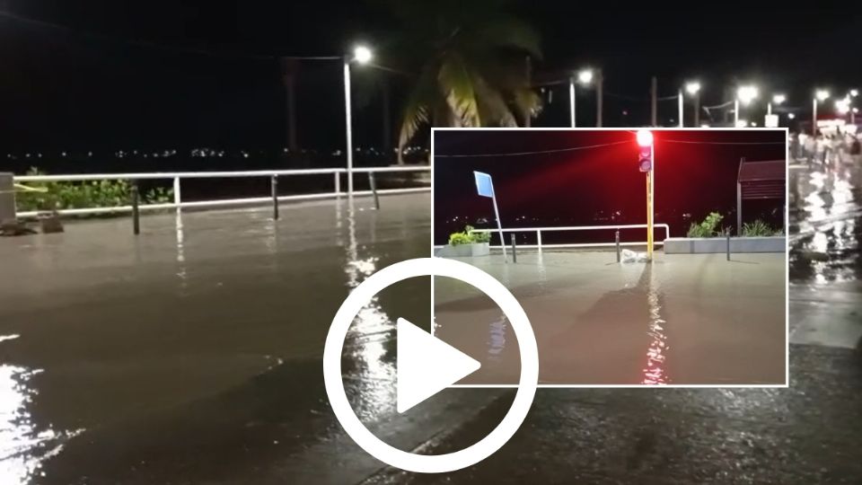 VIDEO: Crece río Tuxpan por fuertes lluvias; alertan escurrimientos en zonas bajas