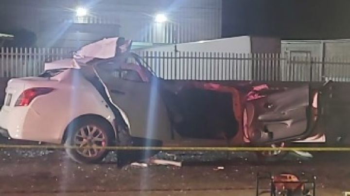 Mueren dos al impactarse un auto contra un tráiler en la León-Silao