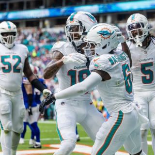 Los números de Dolphins y Commanders antes del primer partido de la NFL en España