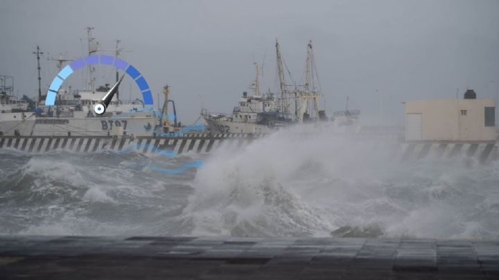 Frente frío ingresó oficialmente a Veracruz y Norte rebasa los 80 km/h en estos municipios