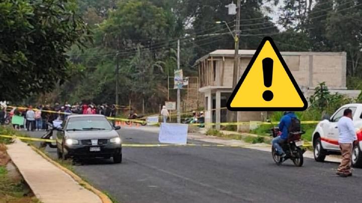 Pobladores bloquean la carretera Totutla - Xalapa; esto reclaman
