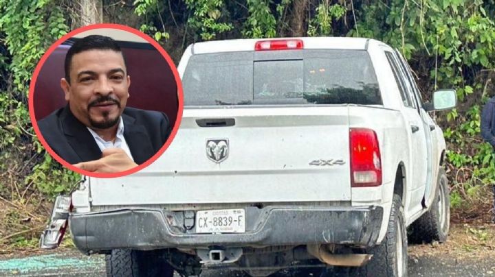 Se accidenta equipo de comunicación de Cazarín en carretera de Papantla