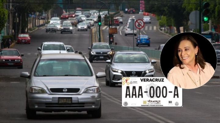 Nahle confirma cambio de placas de autos obligatorio en Veracruz, en 2026