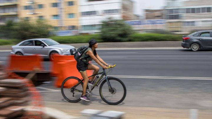 Ciclovía de Tlalpan: más de 2 mil ciclistas usan ya el carril confinado