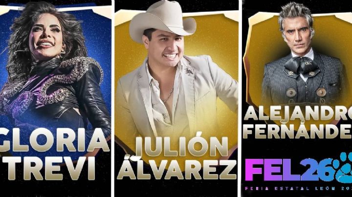 Estos son los artistas que estarán en el Palenque de la Feria de León 2026