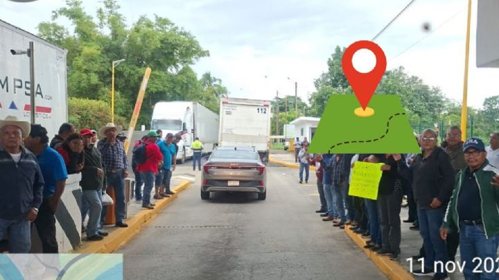 Cañeros toman casetas y tramos carreteros entre Veracruz y Oaxaca