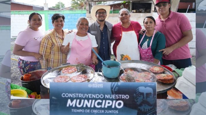 Inauguran Centro Comunitario en Rinconada, Emiliano Zapata