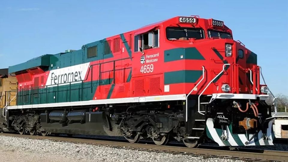 El tren atacado a balazos pertenece a la empresa Ferromex