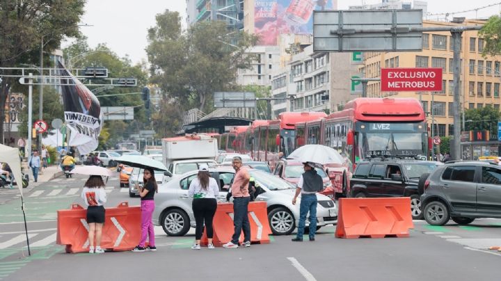 Marchas, concentraciones y cierres viales hoy 4 de mayo en CDMX