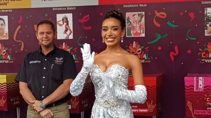 Fernanda Pumar es la reina electa del Carnaval de Veracruz 2026
