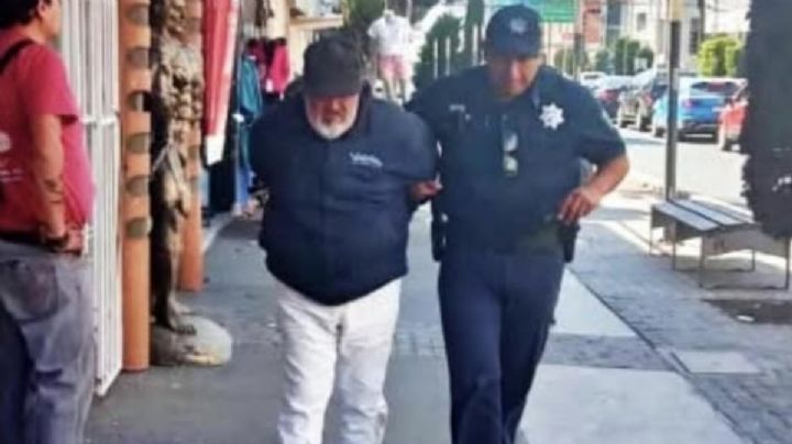 Detienen a adulto mayor por acoso sexual a mujer en comercio de Pachuca