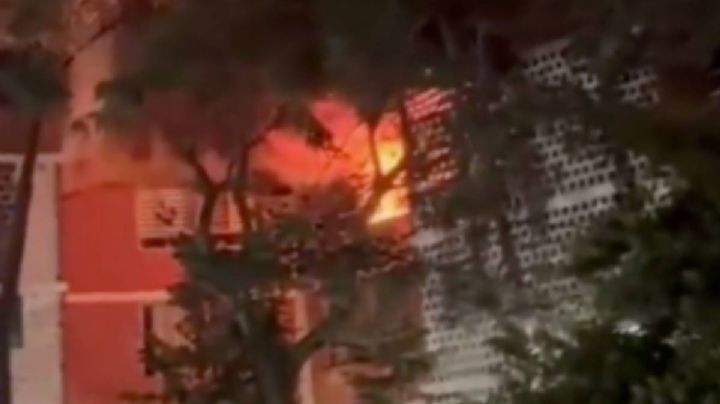 Tlalpan: fuego consume departamento en unidad habitacional