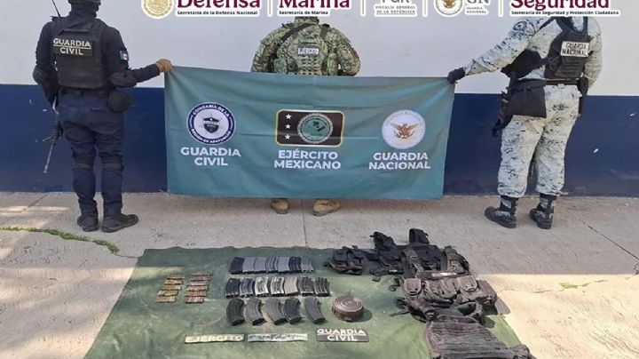 Plan Michoacán por la Paz y la Justicia: Detienen a 4 personas y aseguran más de 200 cartuchos