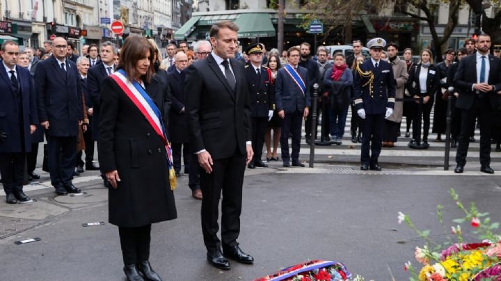 Francia recuerda a las víctimas de la masacre del Bataclan y La Belle Equipe