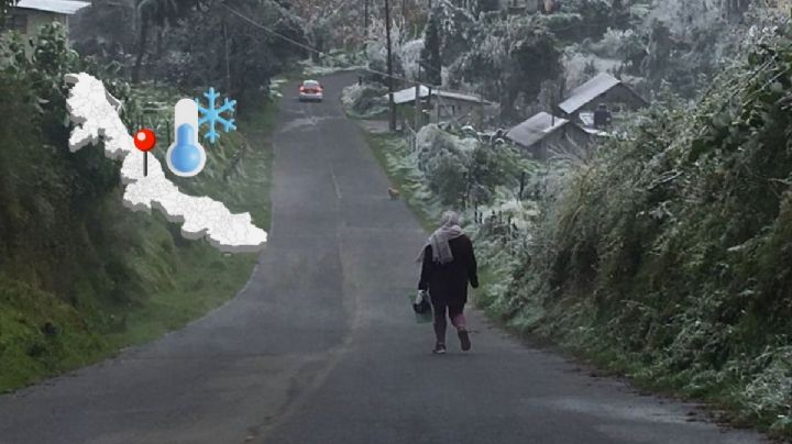 El municipio más frío del otoño en Veracruz; registra -2°C hoy 13 de noviembre
