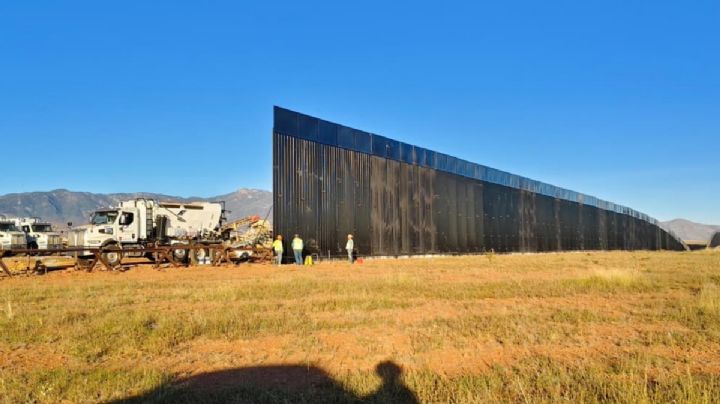 Amplía EU 11 kilómetros de muro en la frontera Arizona-Sonora