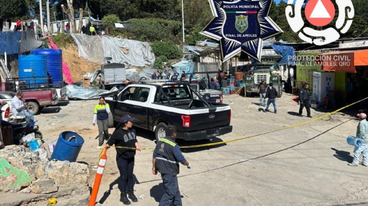 Explosión de pirotecnia sorprende a clientes de verdulería en Querétaro; hay 7 heridos