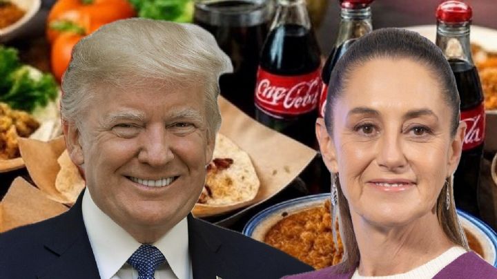 Coca-Cola, chapulines y frijoles: esto es lo que come Sheinbaum, Trump y otros líderes mundiales