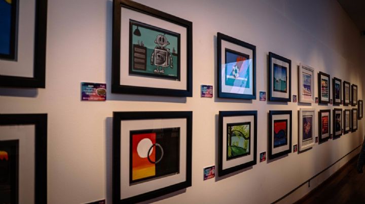 Expo y subasta de obras de niñas, niños y jóvenes de los Centros de Asistencia Social en Hidalgo