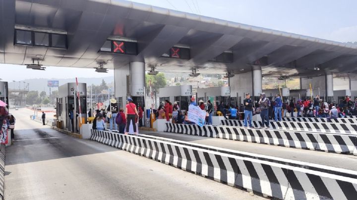 Segundo día de protestas de la CNTE; toman casetas en Chiapas, Puebla y Morelos