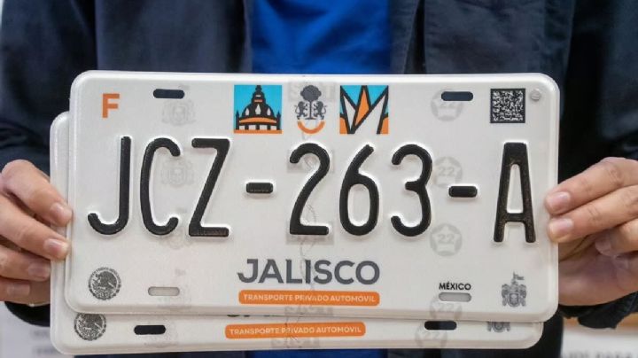 Propietarios tienen hasta el 30 de noviembre para realizar el canje de placas en Jalisco