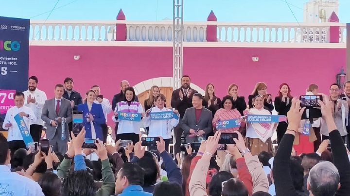 Fiesta de color y tradición en Pachuca, con el inicio del Tianguis Nacional de Pueblos Mágicos