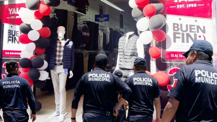 Tulancingo y Cuautepec refuerzan seguridad en el Buen Fin hasta con drones