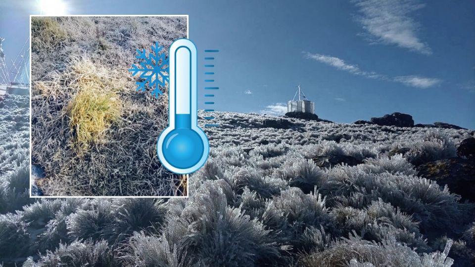 Estos son los 2 municipios de Veracruz que han registrado temperaturas de - 0°C