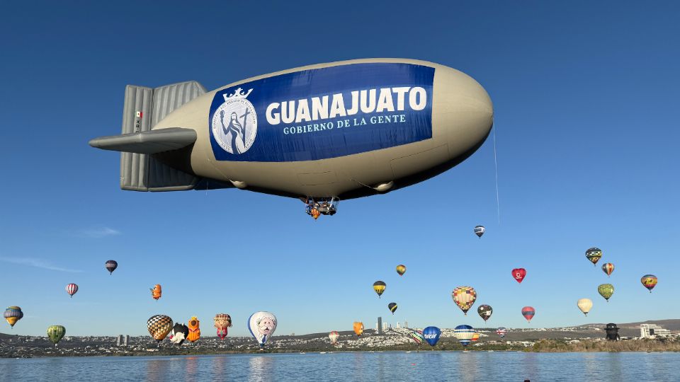 Dirigible de Guanajuato en el FIG 2025